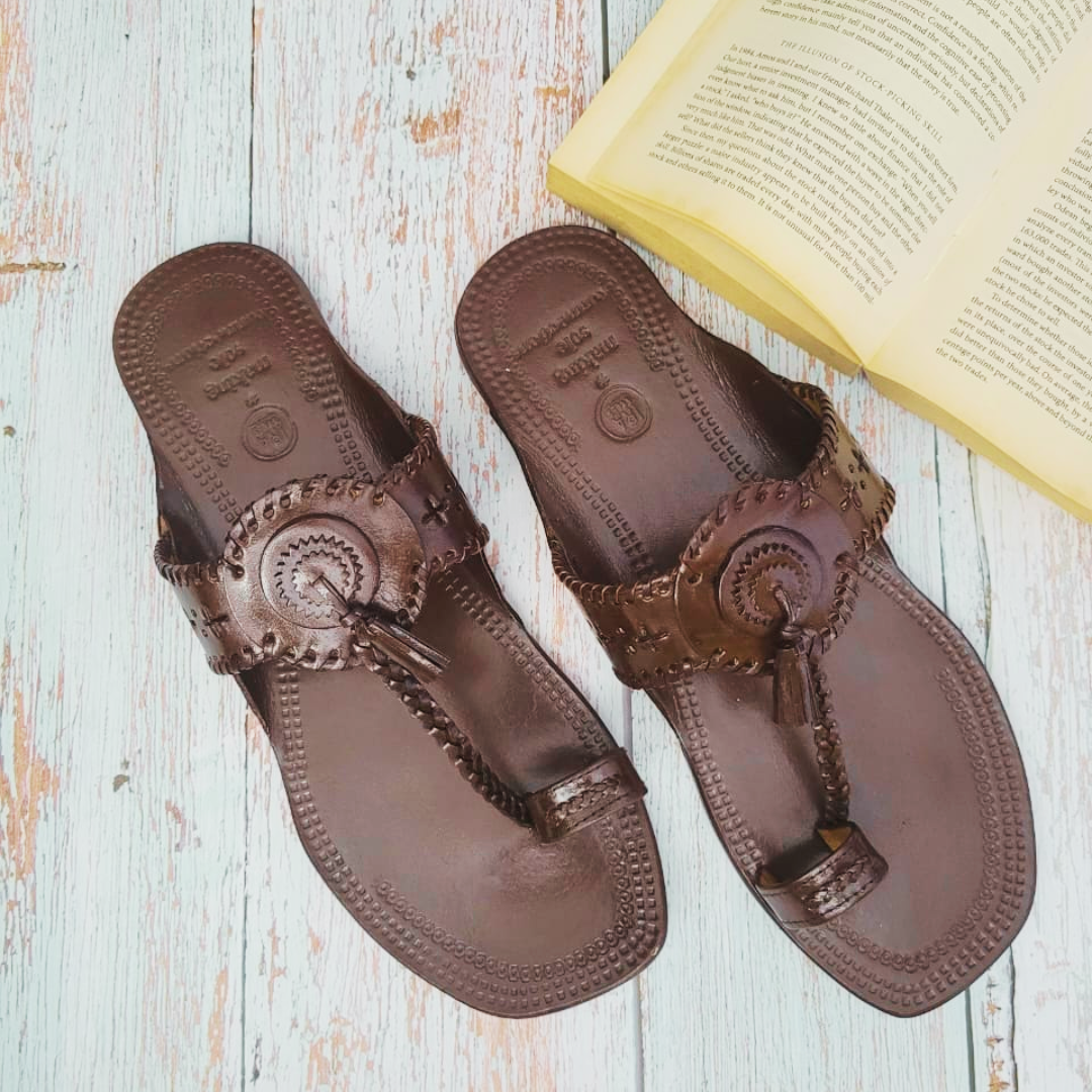 Vilayati Men's Handcrafted Kolhapuri
