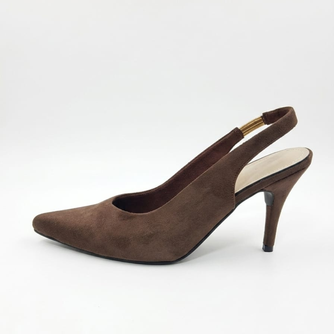 Truffle Brown Suede Sandal