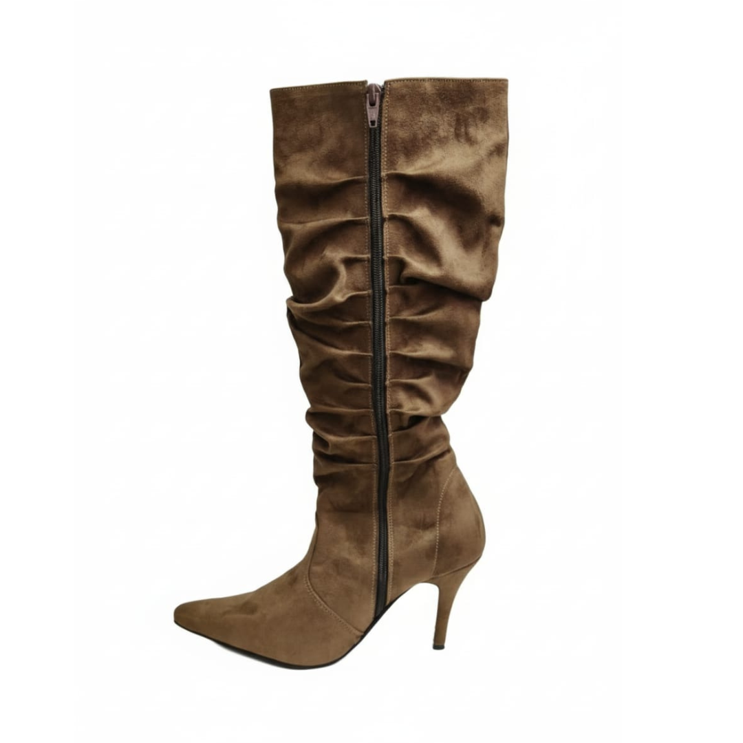 Brown Suede Boots