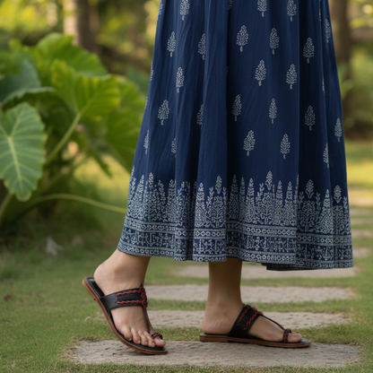 Black Velvet Handcrafted Kolhapuri