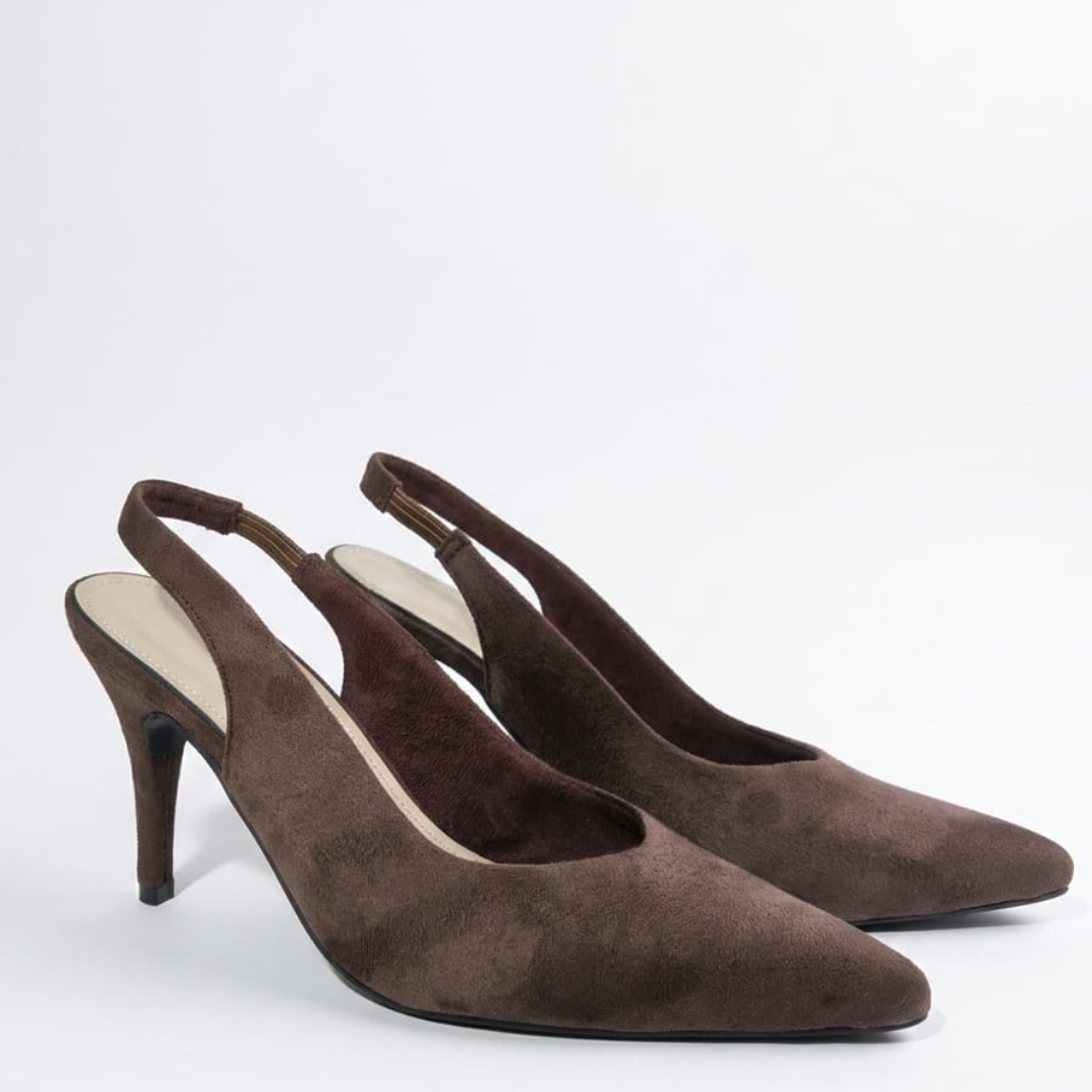Truffle Brown Suede Sandal