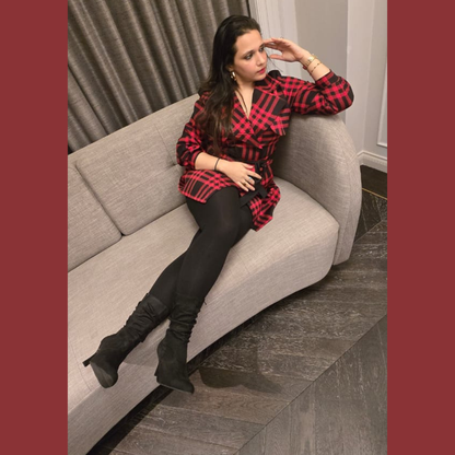 Coal Black Suede Boots