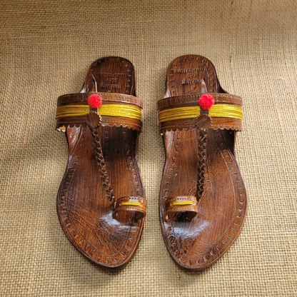 Desi Handcrafted Kolhapuri.