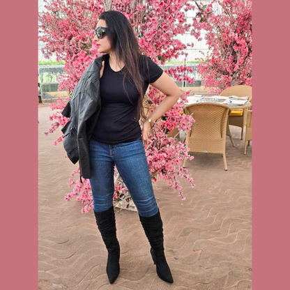 Dark Night Suede boots