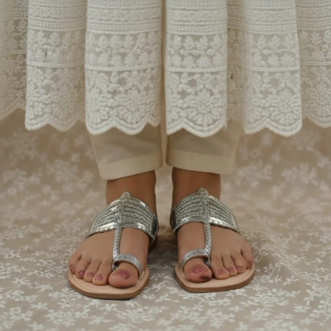 Classic Kolhapuri Silver