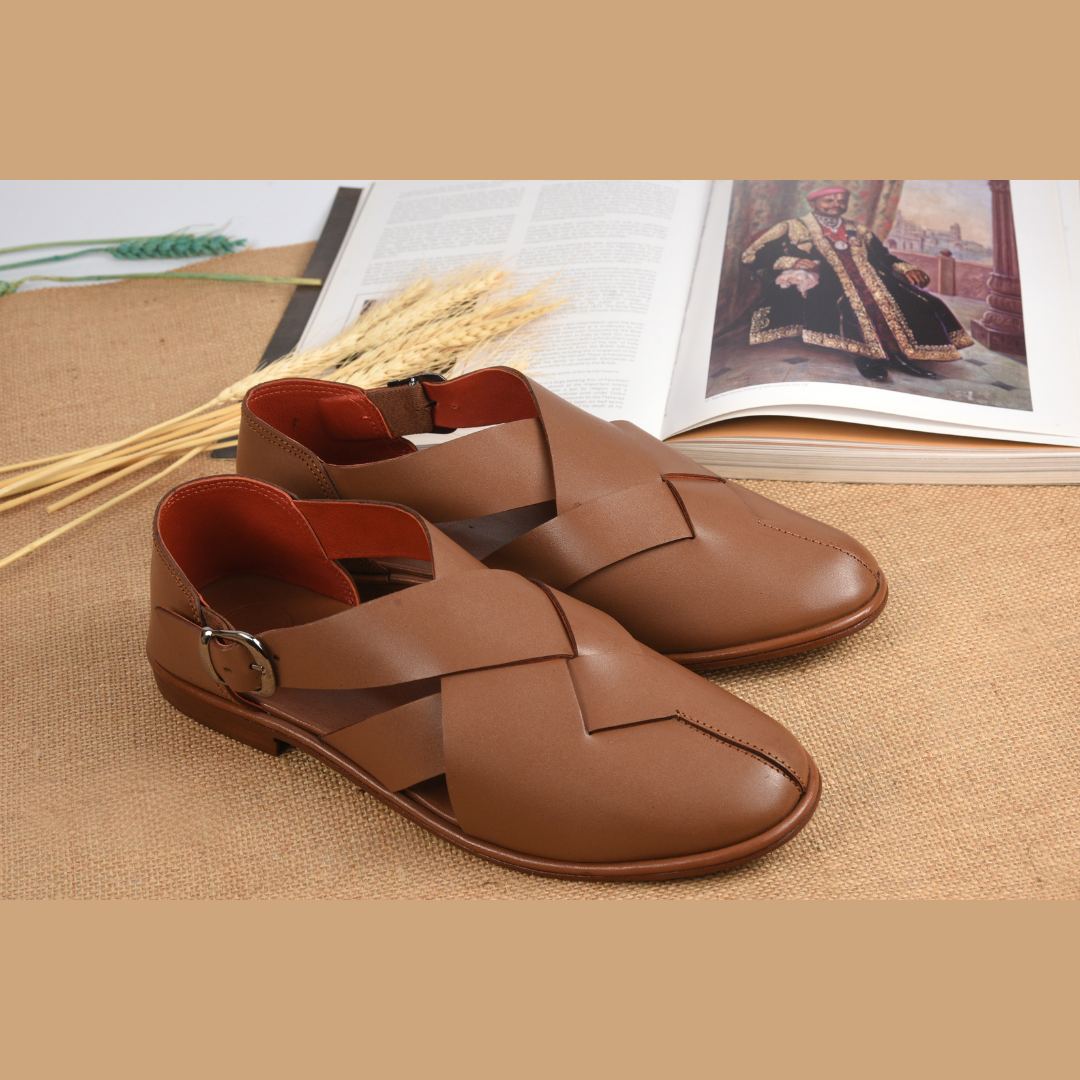 Tan Nawab Peshawari Men's Sandal