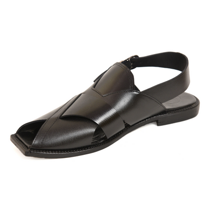 Sultan Black Nawab Men's Sandal