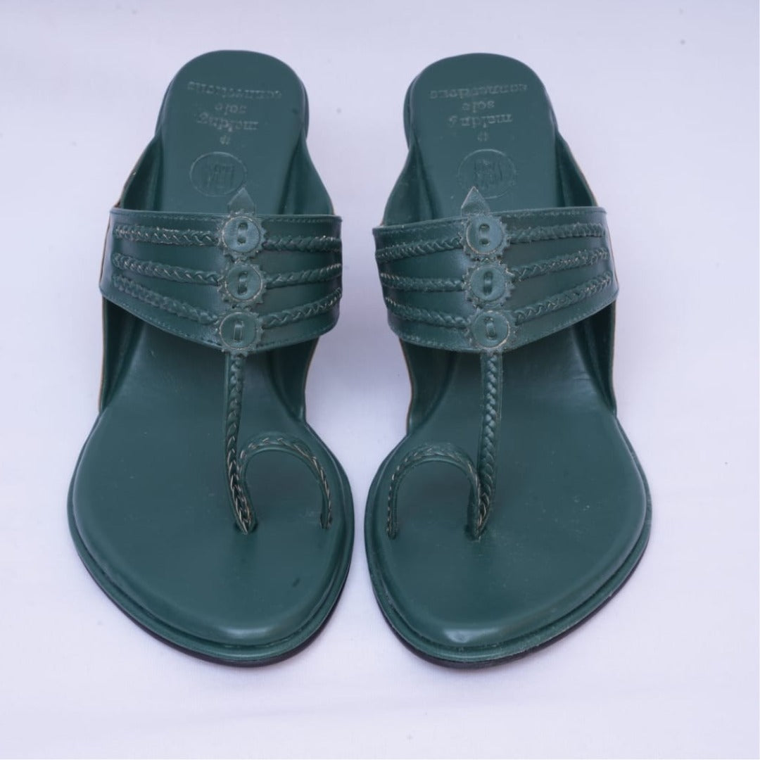 Forest Block Kolhapuri Heels