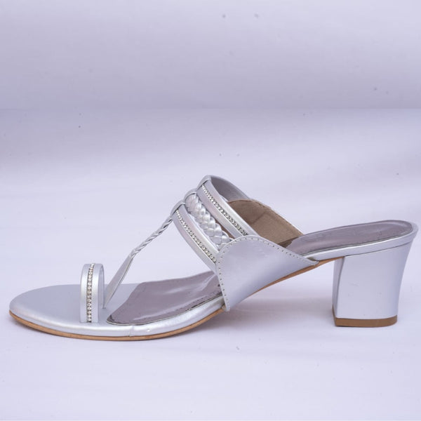Silver Lining Diamond Heels