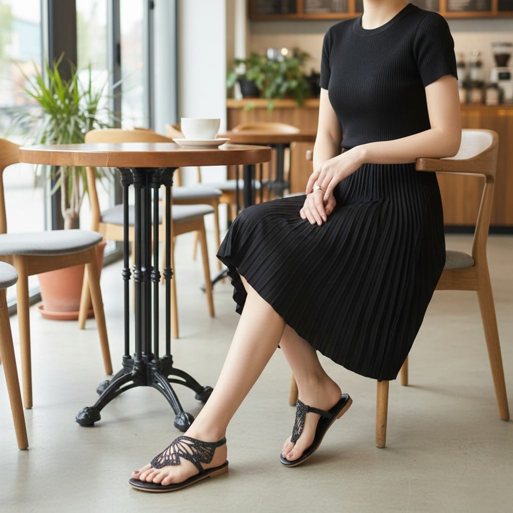 Shallow Tail Sandal