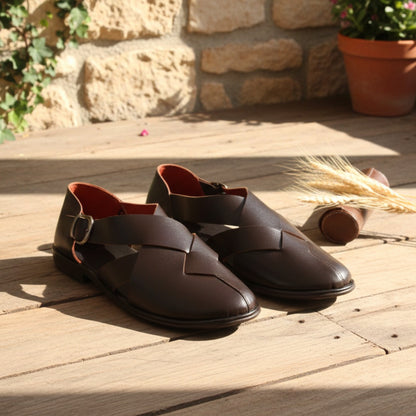 Brown Nawab Peshawari Men's Sandal