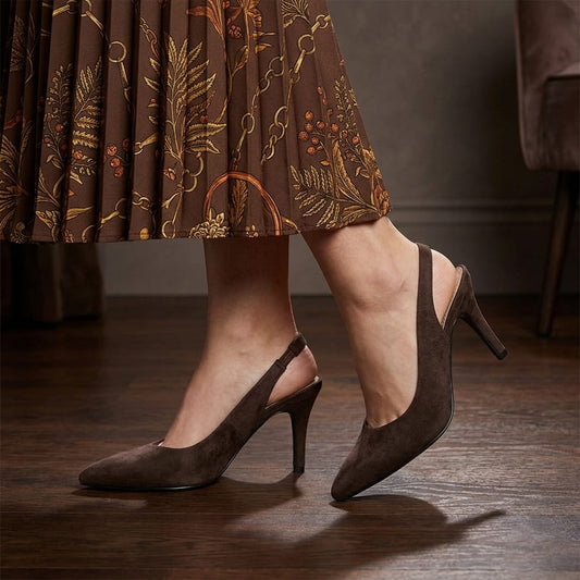 Truffle Brown Suede Sandal