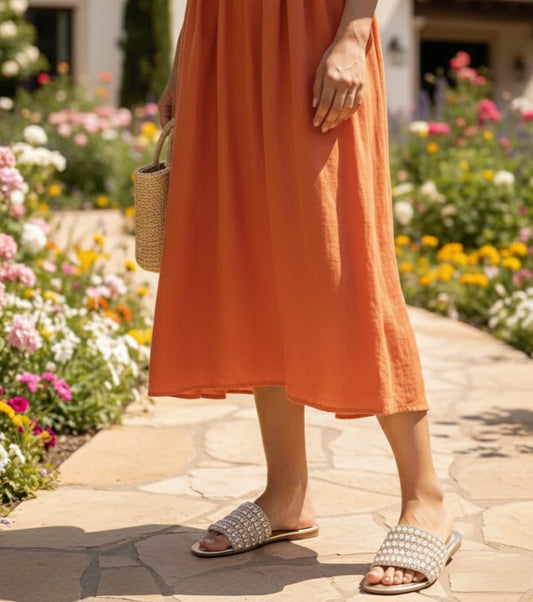 Sparkling Rose Gold Slider