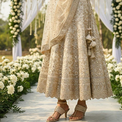 Adamant Diamond Gold Heels