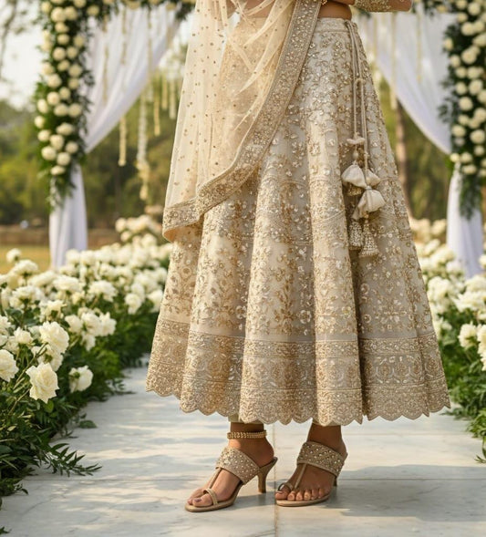 Adamant Diamond Gold Heels