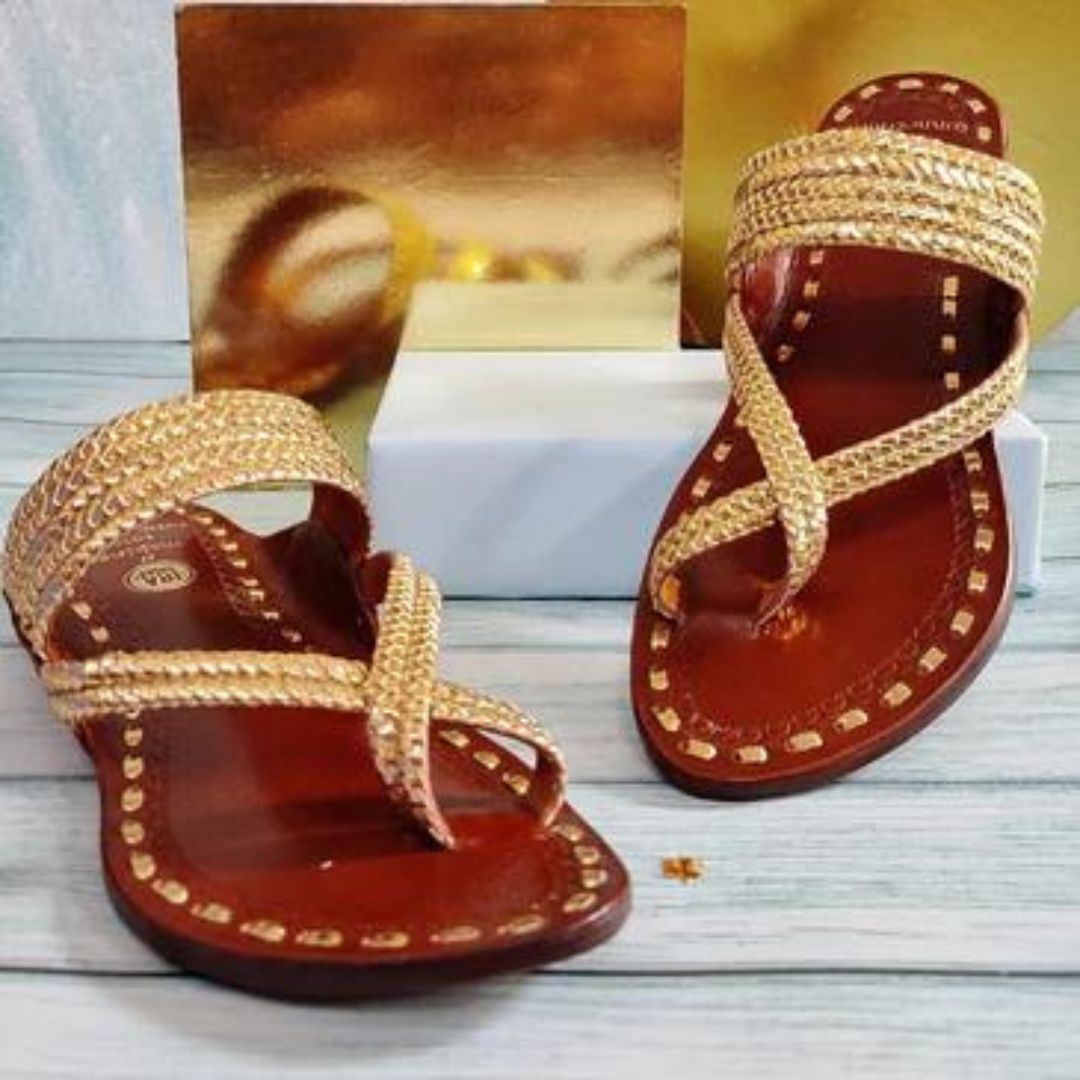 Gandhi Sandals Gold