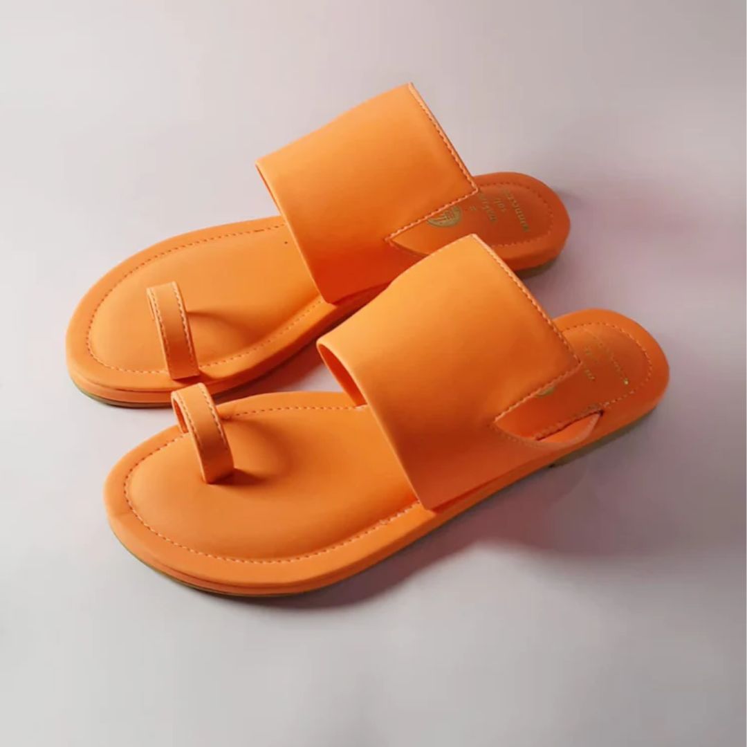 Orange Neon Snip Cut Sliders